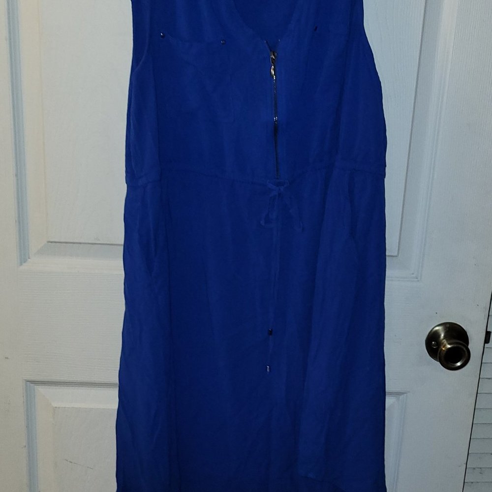Torrid Zipper Front Shirt Dress